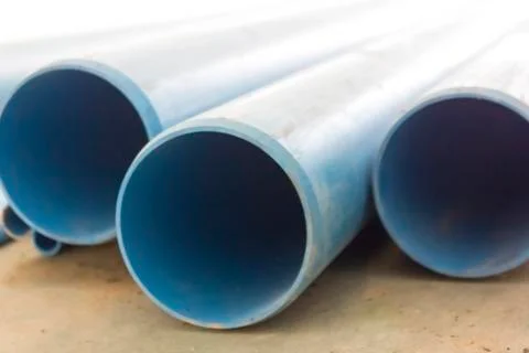 Pvc pipes Stock-Fotos