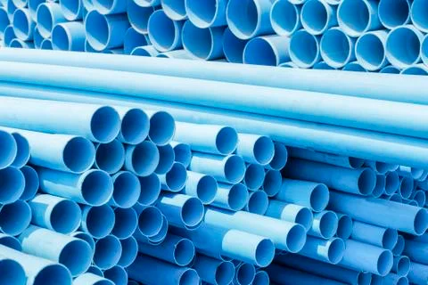 PVC pipes Stock Photos