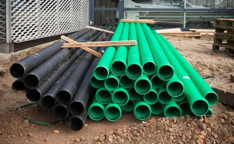 Pvc pipes Stock Photos