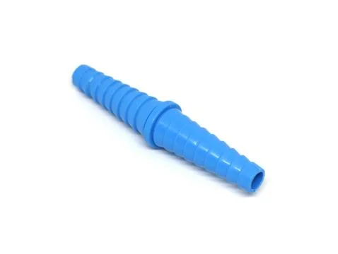 Pvc rubber hose pipe connection Foto stock