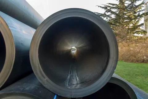 PVC water pipe Stock Photos