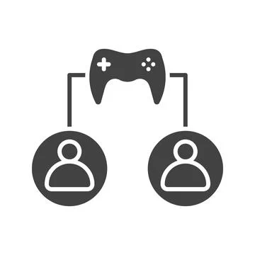 Pvp icon vector image. Stock Illustration