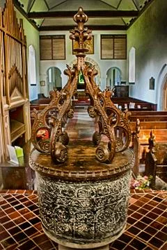 Pycombe Font Stock Photos