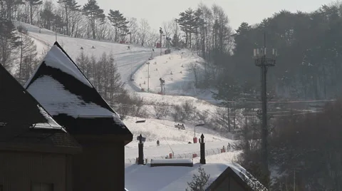 Pyeongchang 2018 winter olympic Stock Footage