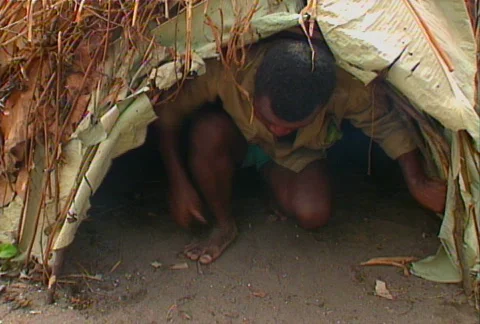 Pygmies 04 Video stock 607795