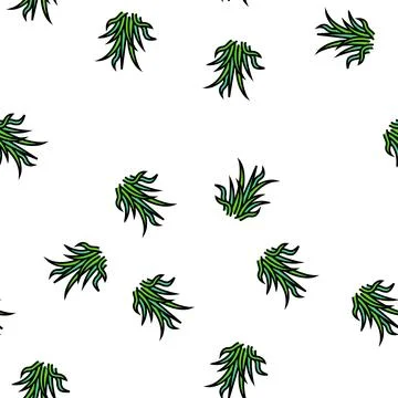 Pygmy chain sword vector seamless pattern Stock Illustration