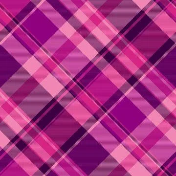 Pyjamas fabric textile pattern, site plaid check vector. Mixed seamless tar.. Illustrazione stock