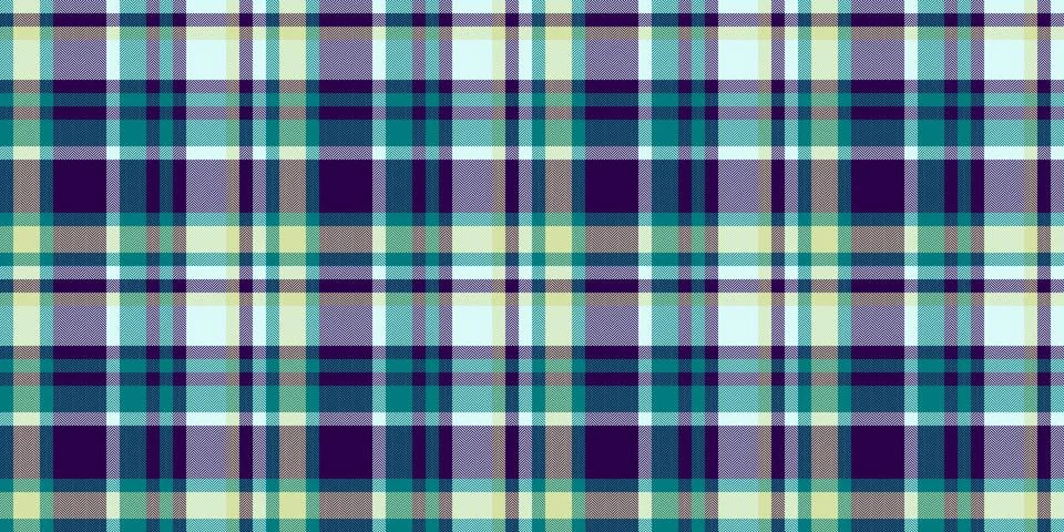 Pyjamas plaid pattern check, structure vector seamless textile. Attire back.. Stock Illustration