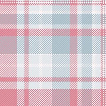 Pyjamas plaid vector background, valentines day fabric pattern texture. Fir.. Illustrazione stock