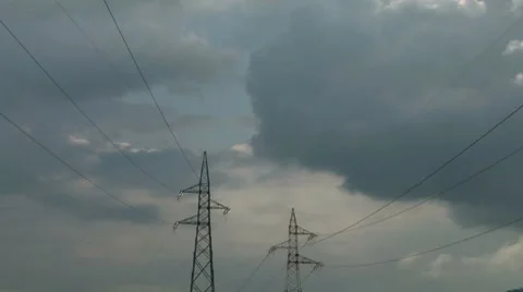 Pylon 02 Video stock 8357910