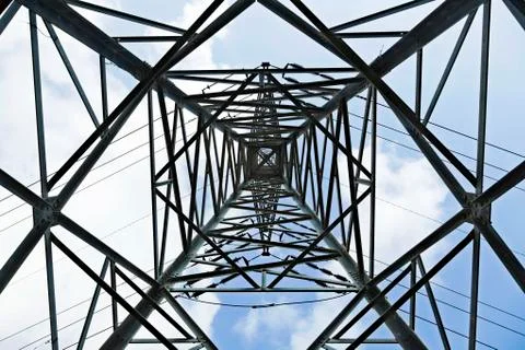 Pylon abstract Stock Photos