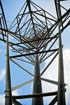 Pylon abstract Stock Photos