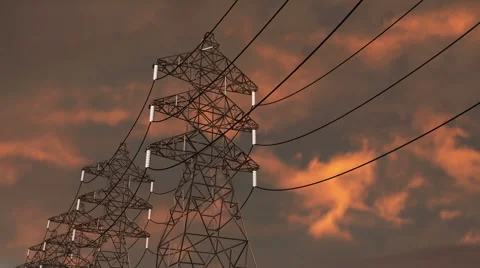 Pylon Driveby Vídeo Stock 44915084