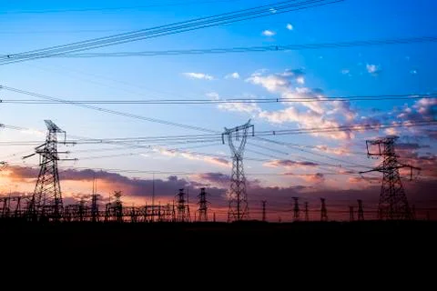 Pylon Stock Photos