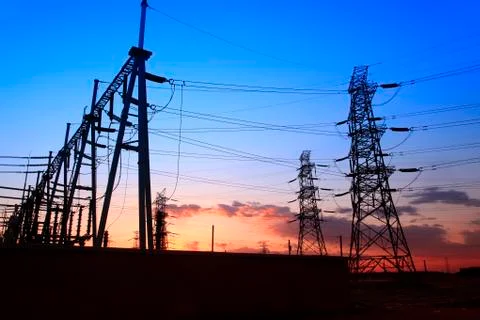 Pylon Stock Photos
