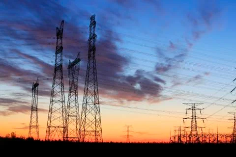 Pylon Stock Photos