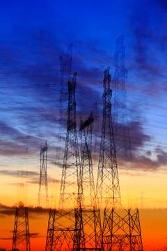 Pylon Stock Photos