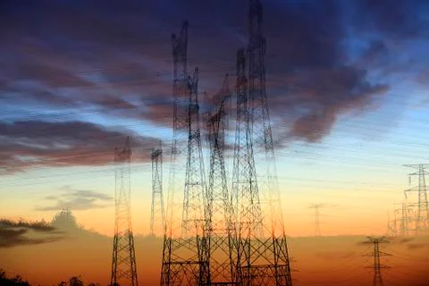 Pylon Stock Photos