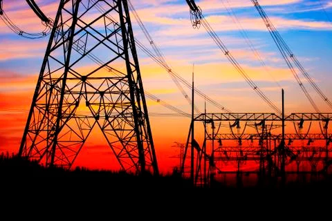 Pylon Stock Photos