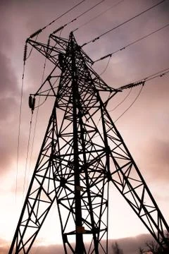 Pylon Foto stock