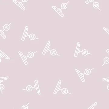 Pylon for striptease line vector seamless pattern イラスト素材