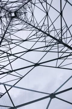 Pylon tower  - Stock image Stock Photos
