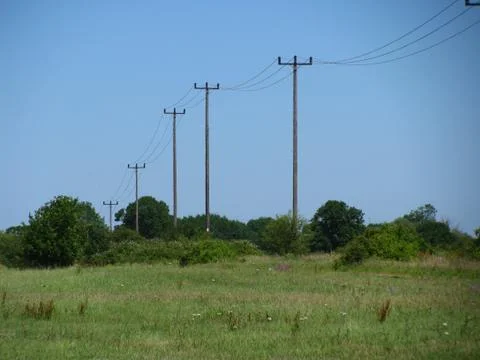 Pylons 01 Stock Photos