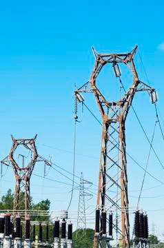 Pylons Stock Photos