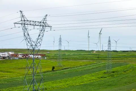 Pylons Stock Photos