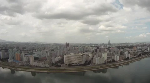 PyongYang time lapse Video stock 48609015