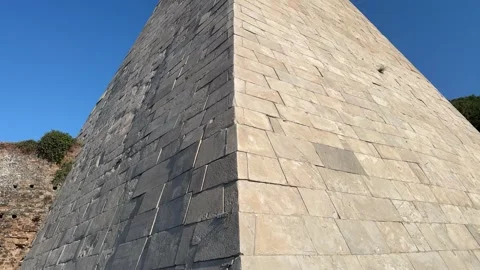 Pyramid of Caius Cestius Stock-Footage 309875450