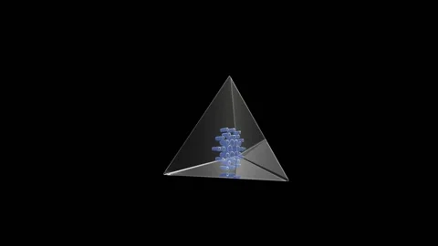 Pyramid cardano-sh Stock Footage 180510840