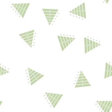 Pyramid chart glyph seamless pattern Illustrazione stock