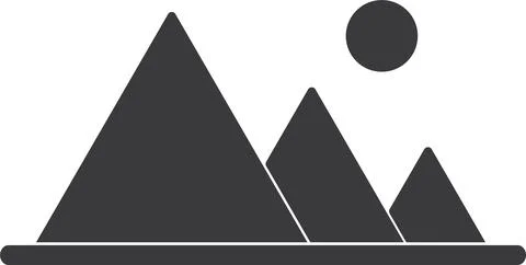 Pyramid chart icon ,level icon Stock Illustration