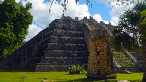 Pyramid at Chichen Itza Stock Footage 94710866