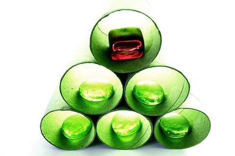 Pyramid - concept Stock Photos