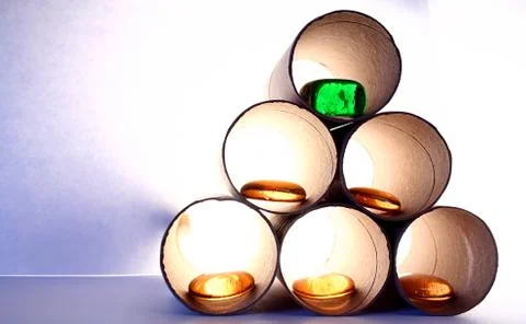 Pyramid - concept Stock Photos