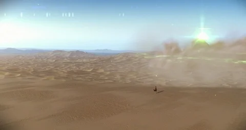 Pyramid Floating Visual Effect Stock Footage 87332032