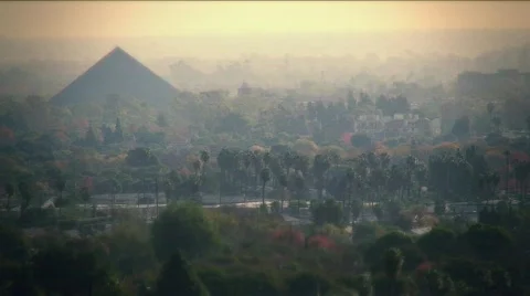 Pyramid Stock Footage 856802