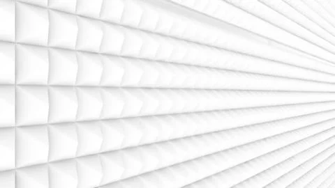 Pyramid geometric pattern, 3D rendering illustration Stock Illustration