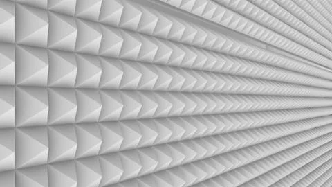 Pyramid geometric pattern, 3D rendering illustration イラスト素材