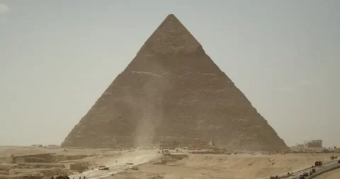 Pyramid of Giza with Camera Pan, 4K 스톡 동영상 247109991