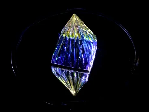 Pyramid of glass m Stock Footage 75196995