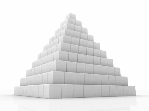 Pyramid Stock-Illustration