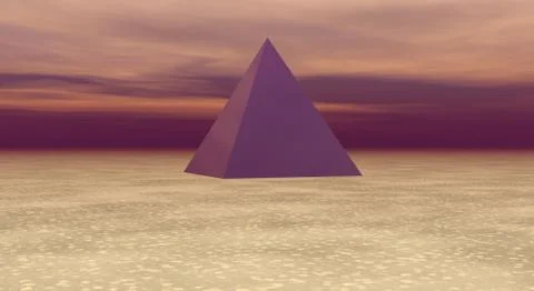 Pyramid Stock Illustration