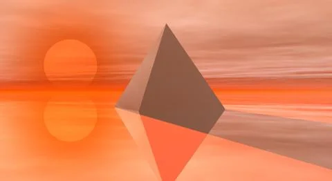 Pyramid Illustrazione stock