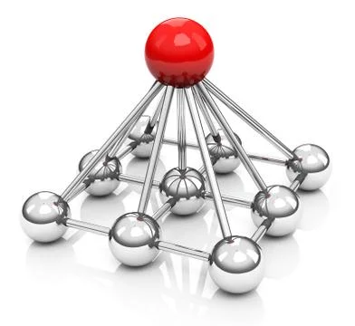 The pyramid Stock Illustration