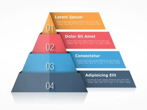 Pyramid Stock-Illustration