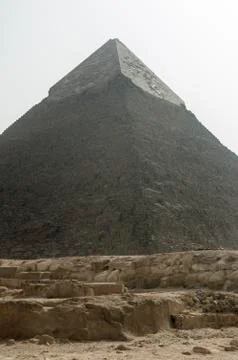 The Pyramid of Khafre Stock Photos