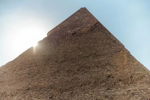 Pyramid of Khafre Stock Photos